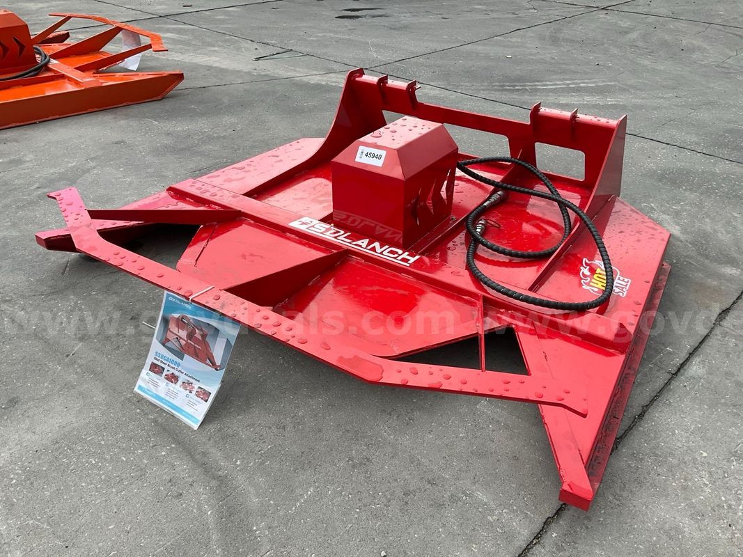 Unused Brush Cutter Model Ssbca1000; Skid Steer Attachment; Cutting Width 72 In