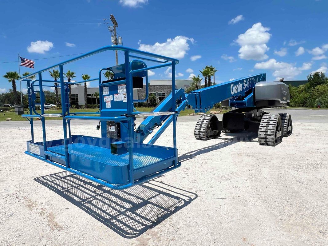 2016 Genie Rough Terrine Boom Lift Model S-65trax; Diesel