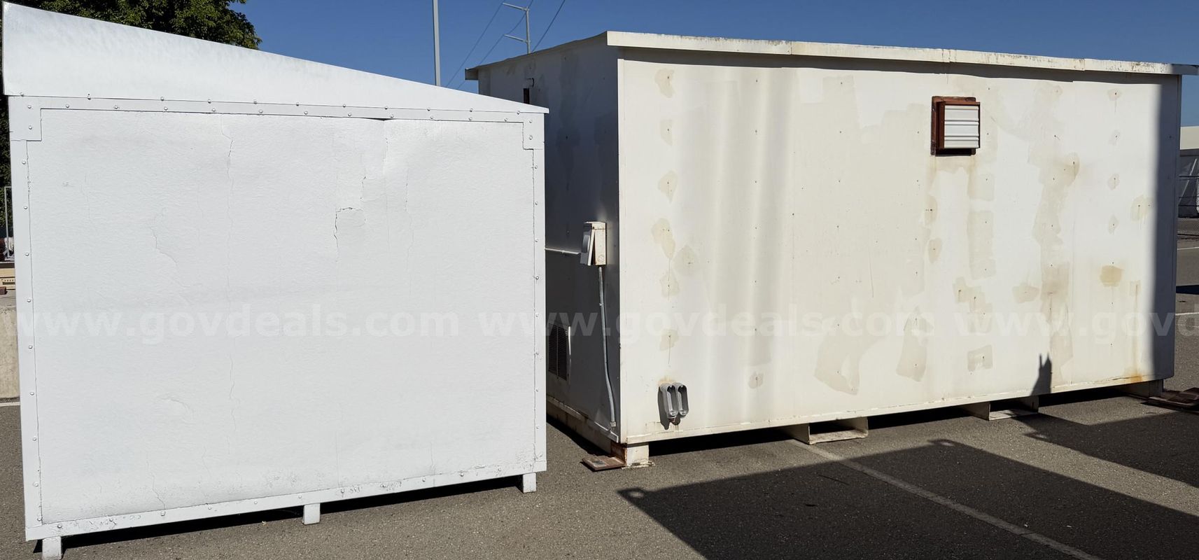 Transport Storage Container & Modular Chem Building