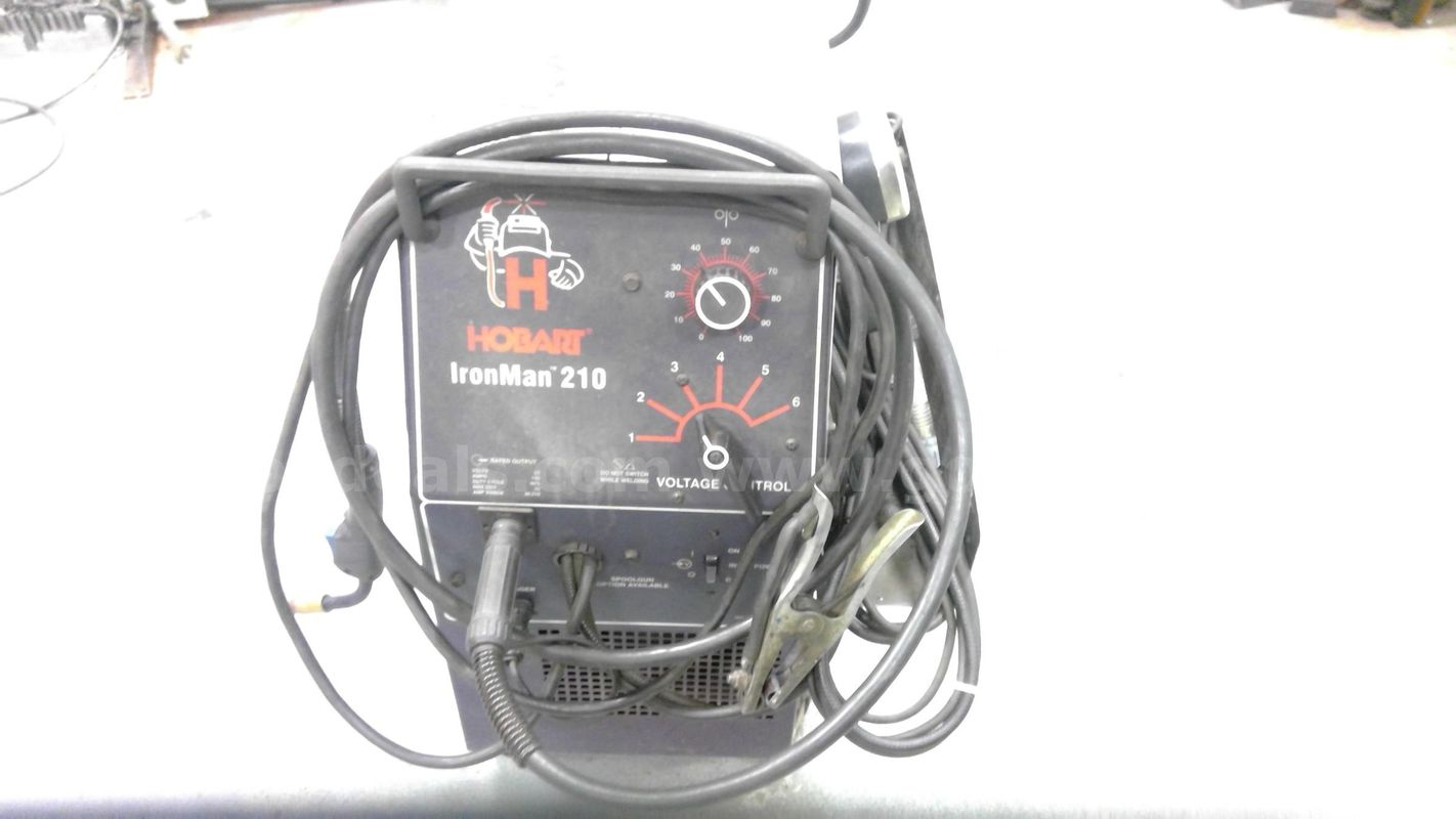 Hobart Iron Man 210 Mig Welder With Aluminum Spool Gun