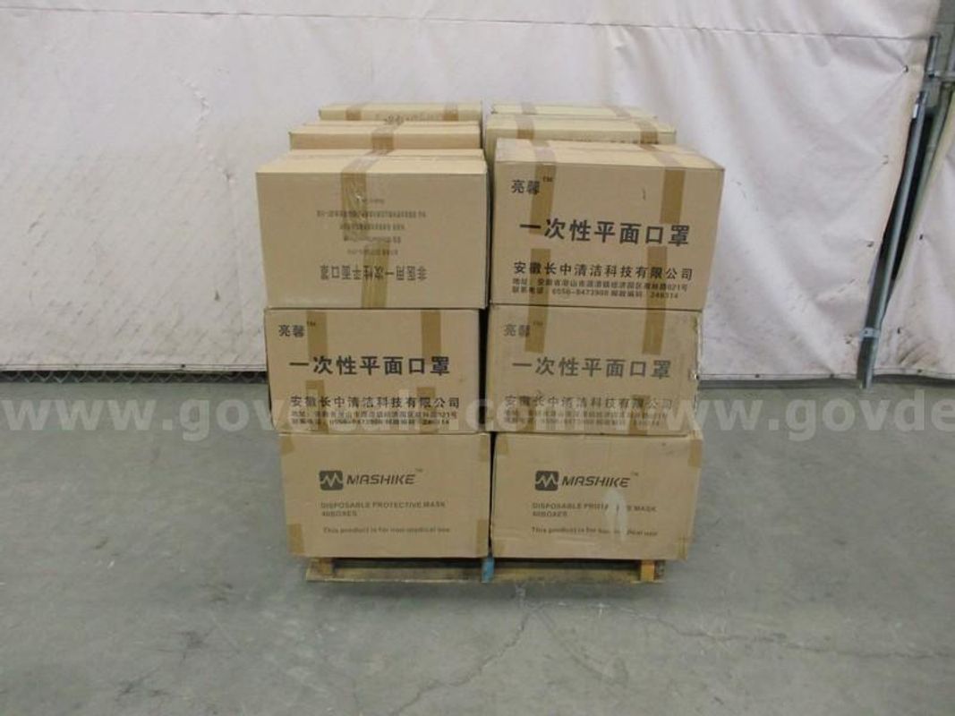 Pallet of Masks - B8