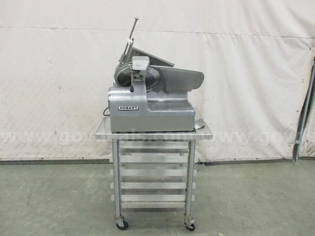 Hobart Slicer w/ Rolling Cart - C5