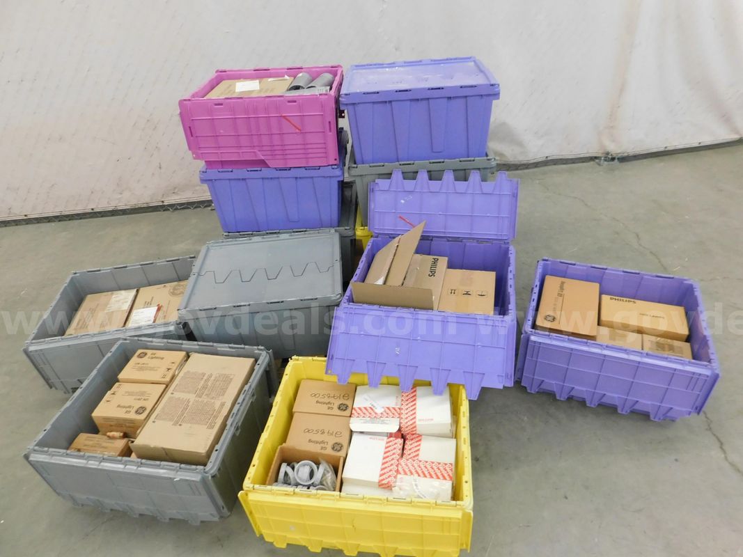 Pallet of Electrical Parts and Fasteners - C5
