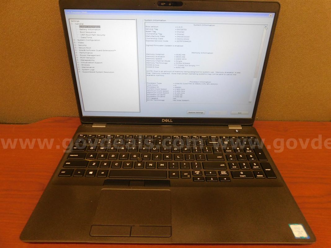 Dell Precision Laptop - A7