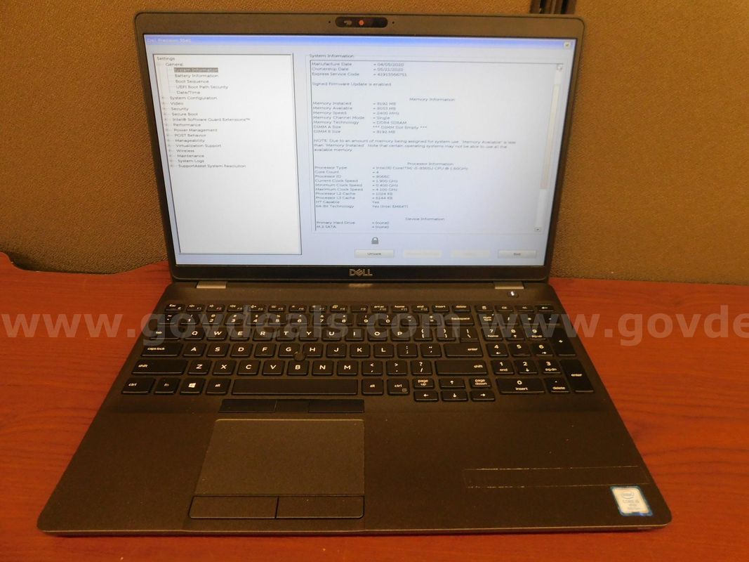 Dell Precision Laptop - A7