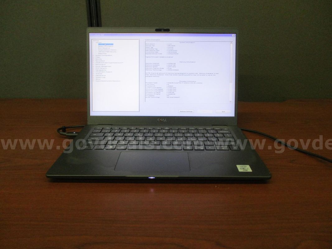 Dell Latitude Laptop - A7