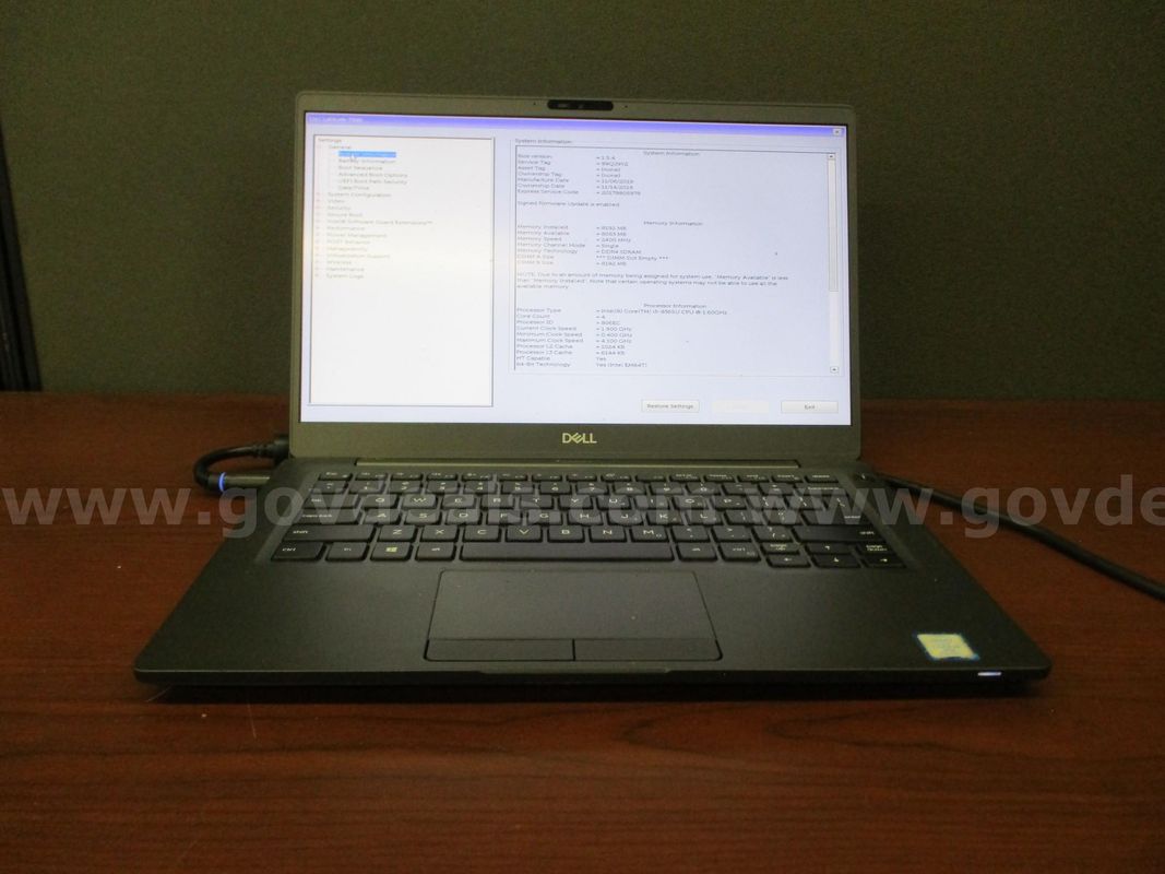 Dell Latitude Laptop - A7