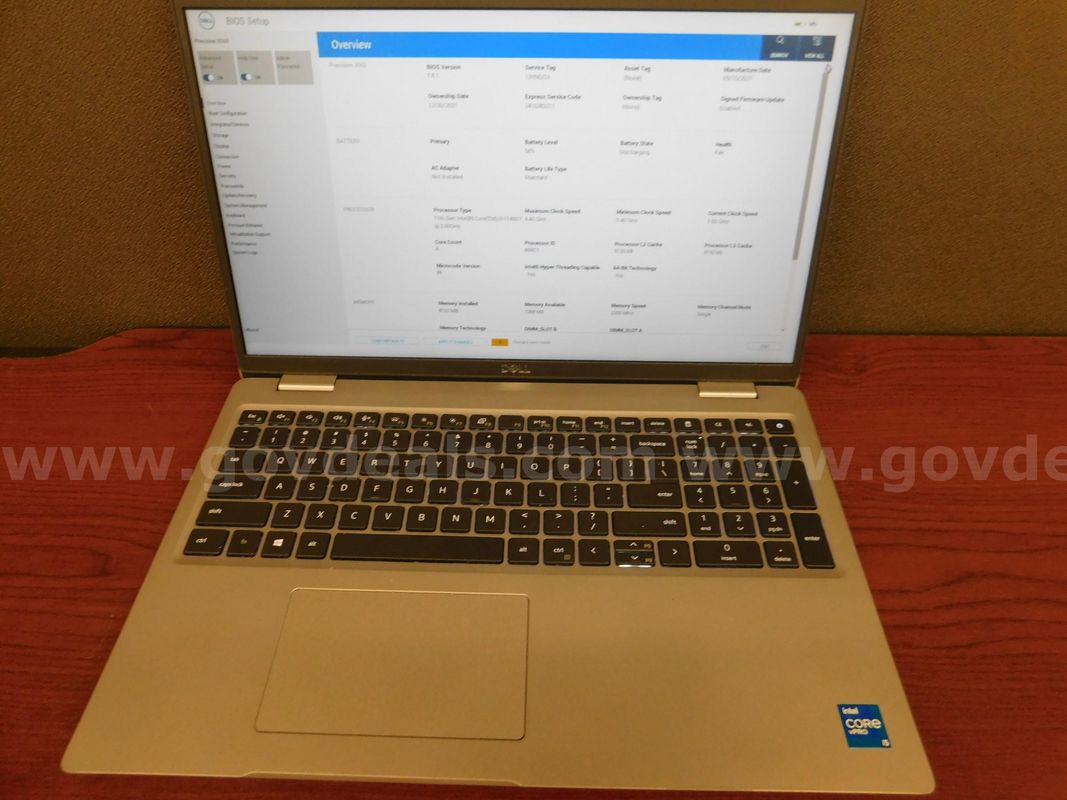 Dell Precision Laptop - A7