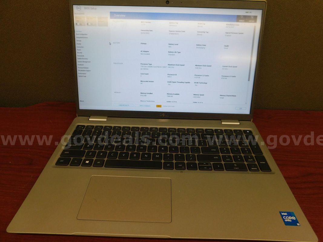 Dell Precision Laptop - A7