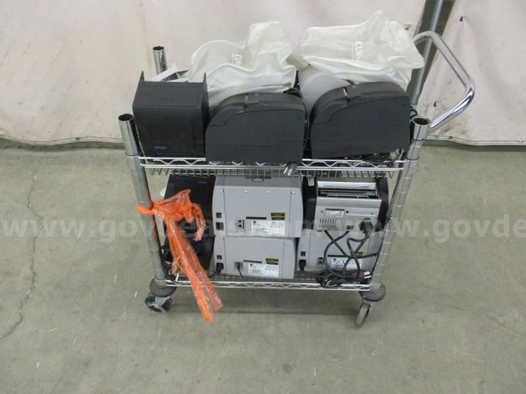 (6) Bill Counters w/ Cart - A1