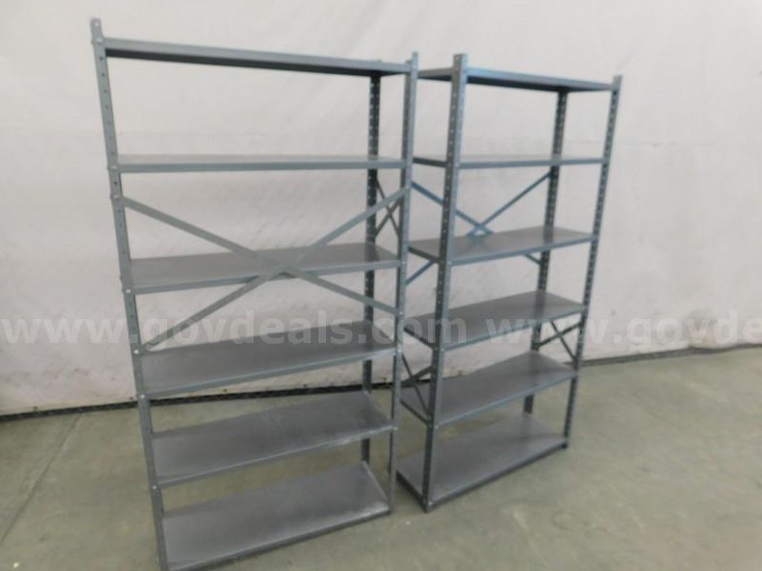2 Metal Shelves - C5