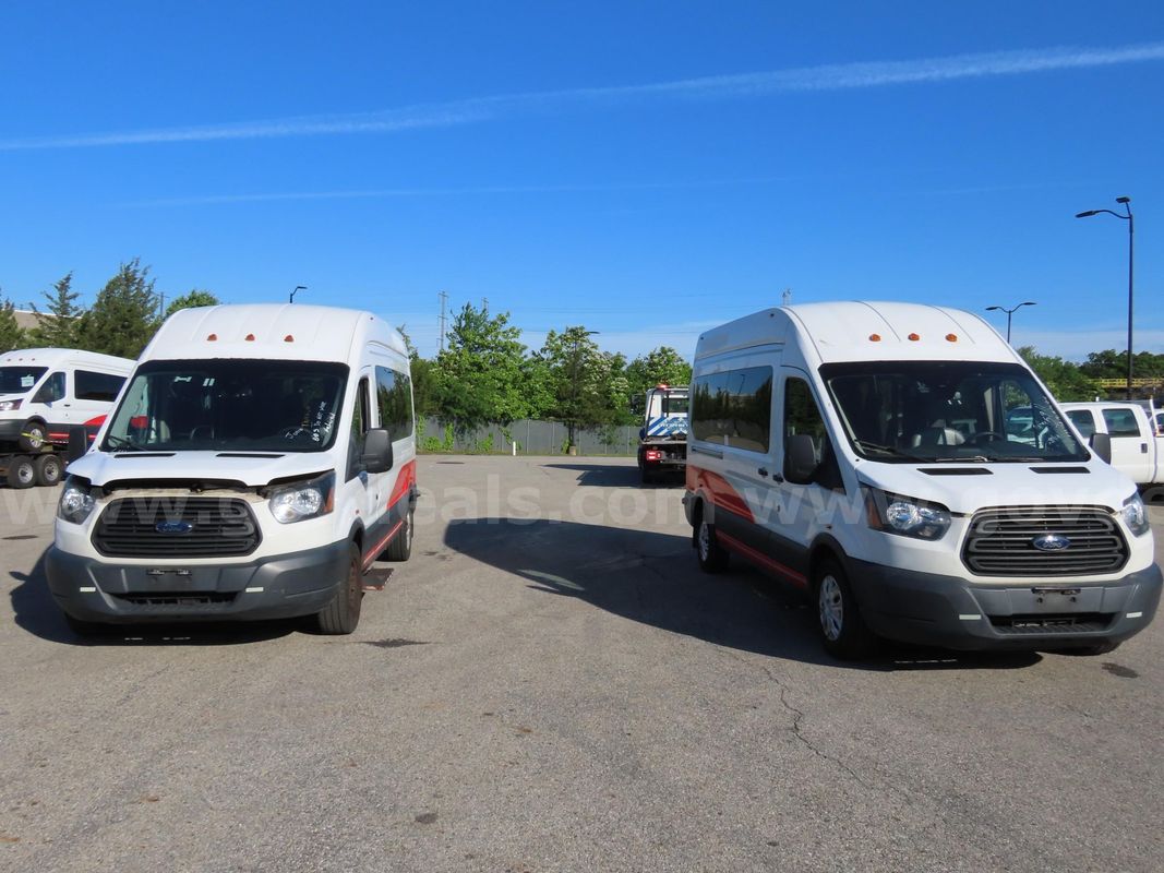 TWO 2018 Ford Transit Vans