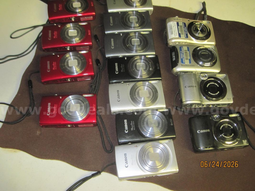 15-CANNON DIGITAL CAMERAS