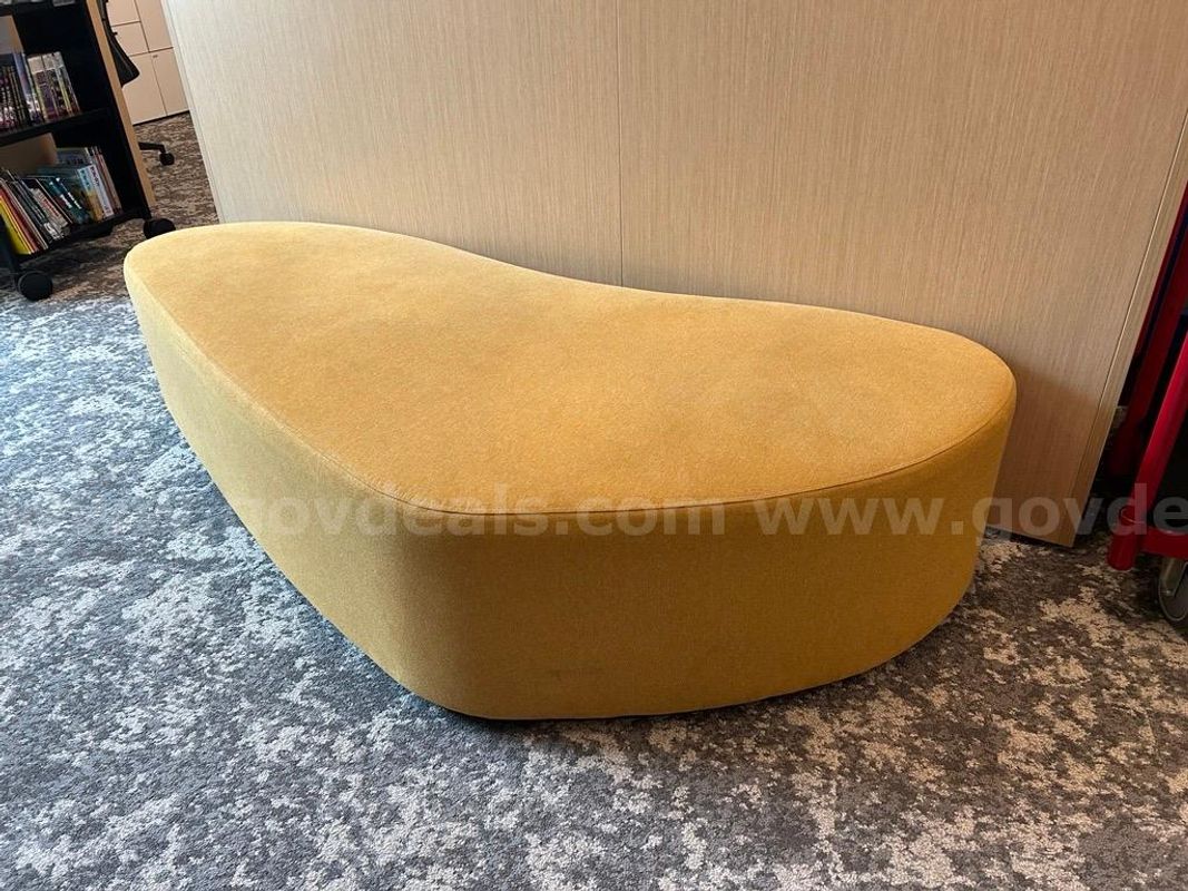 Lake Bench - indoor bench with interesting shape