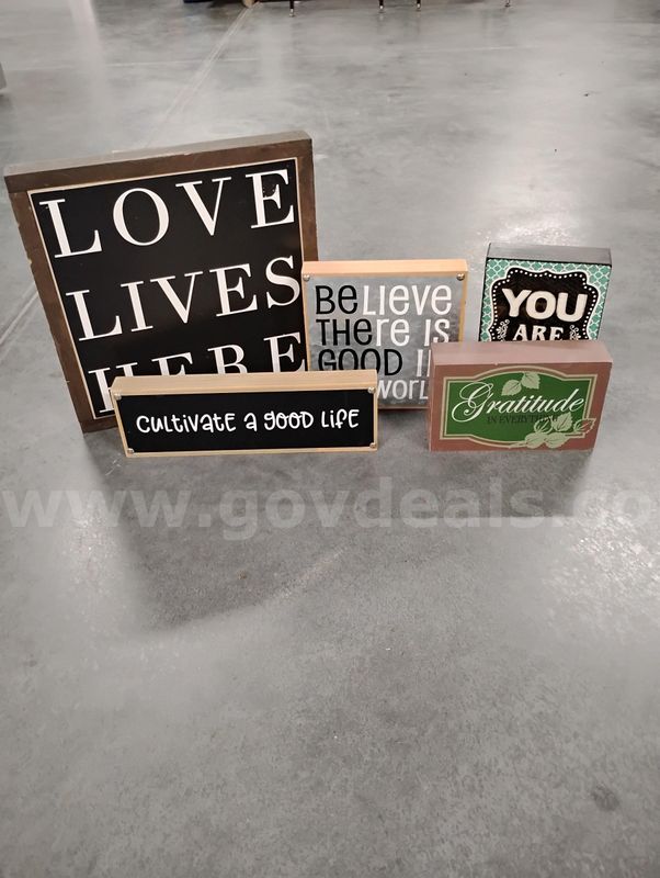 Set of 5 Wall Art