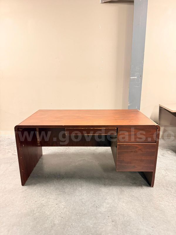 Vintage 3 Drawer Desk