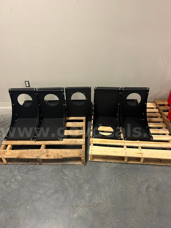Lot of 9 Welding Snorkel Mounts