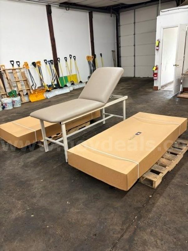 Lot of 3 Clinton Industries Exam Tables