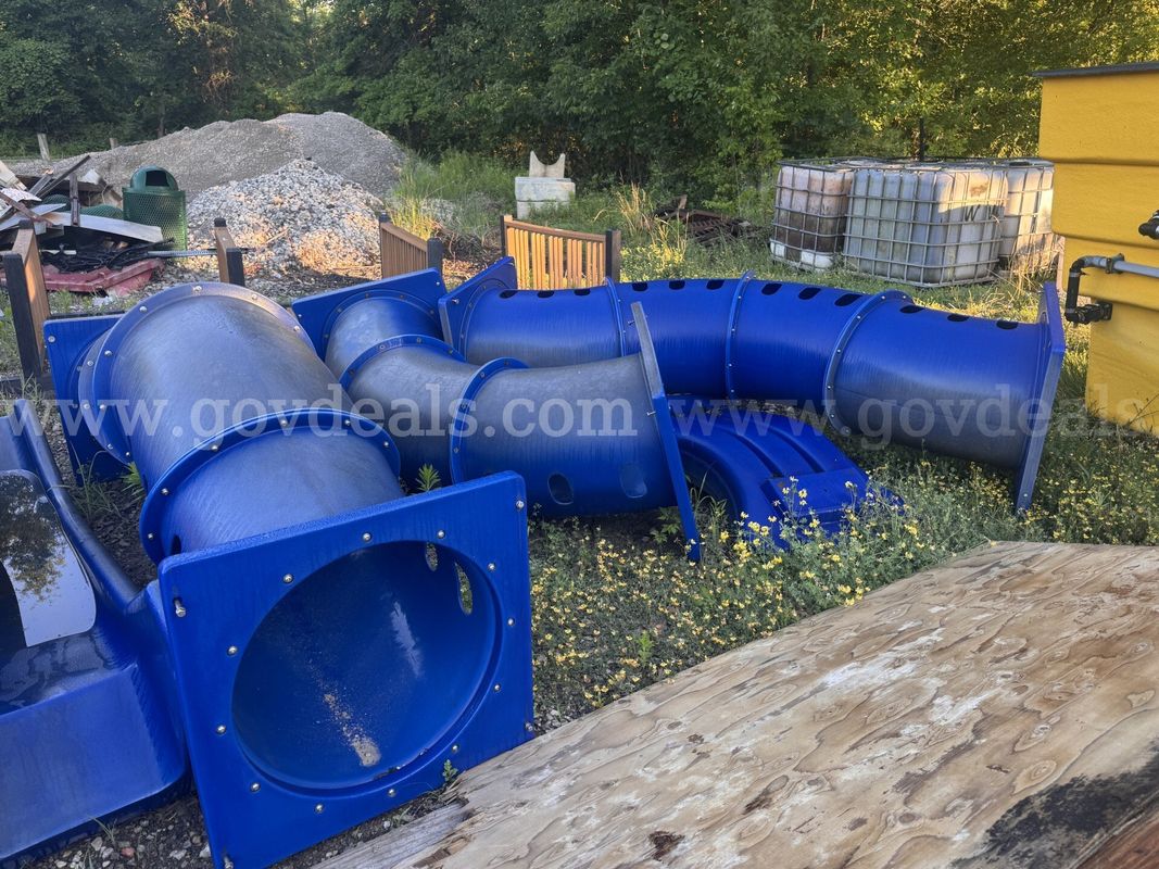 Lot of Blue Slides 