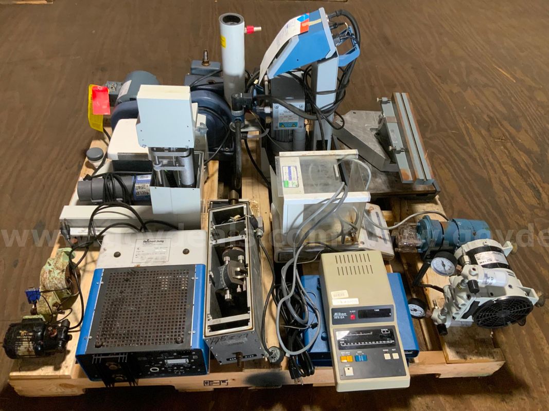 Lot Of 4 Pallets Of Various Pieces Of Scientific Equipment