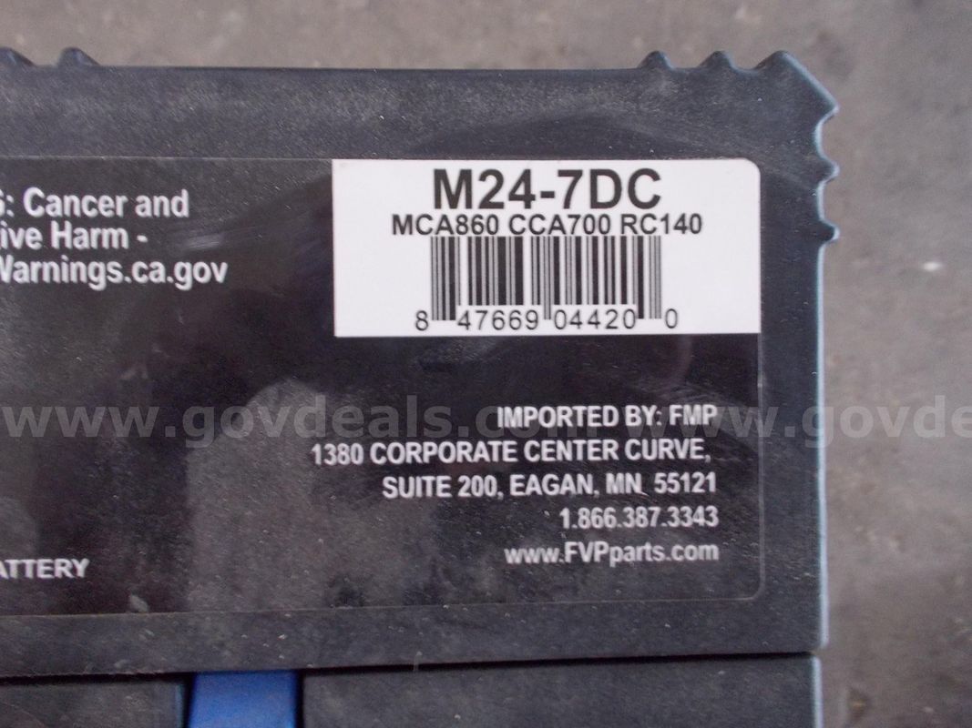 Used deep cycle batteries