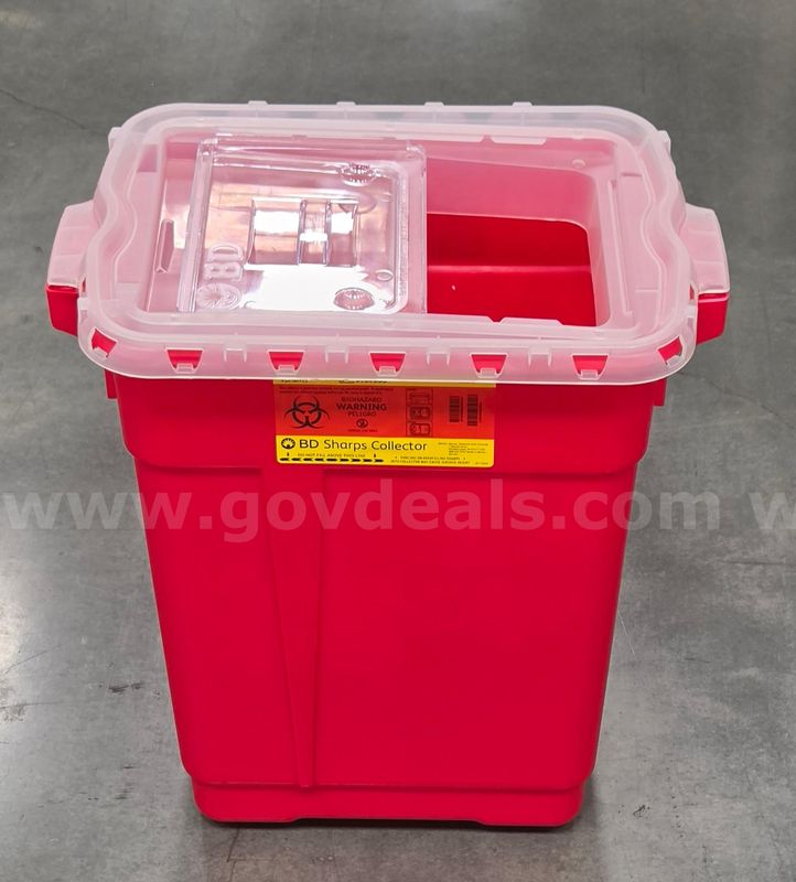 Extra Large Sharps Collector Containers – 9 Gallon (34.1 L)