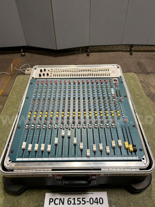 Mixing Console, MixWizard, "Allen & Heath", Wz316:2" With Case (broken locks)
