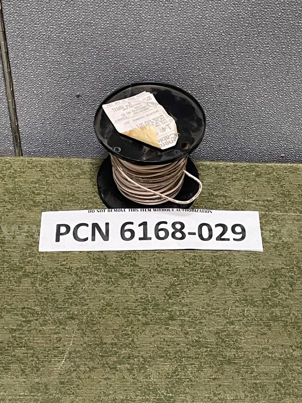 Appliance Wire, Insulated, Underwriters Lab, Solid White, Thickness: 0.015