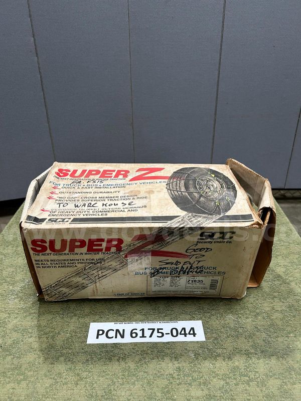 Chains, Tire, Super Z, SCC, For Truck, LT Truck, Bus & Emergency Vehicles