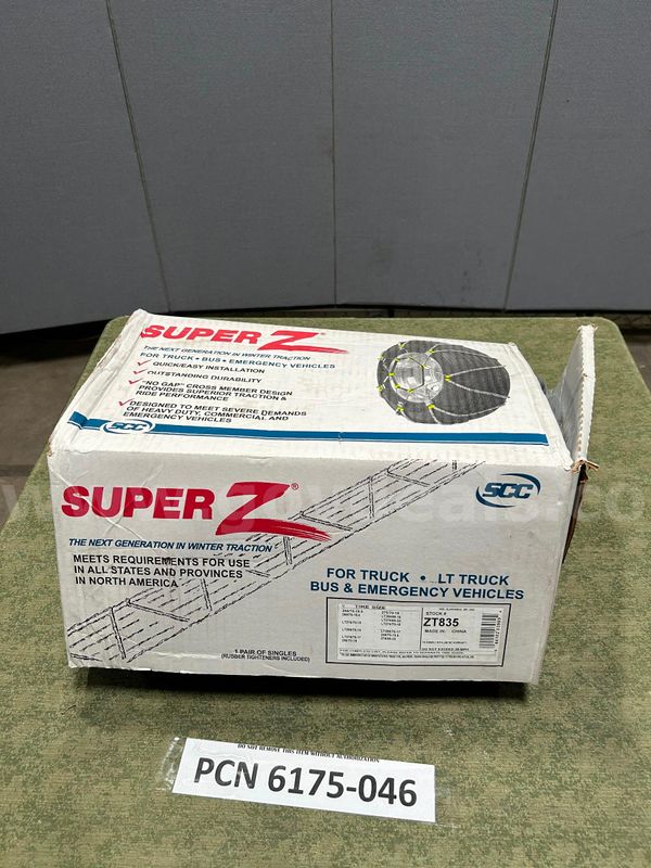 Chains, Tire, Super Z, SCC, For Truck, LT Truck, Bus & Emergency Vehicles