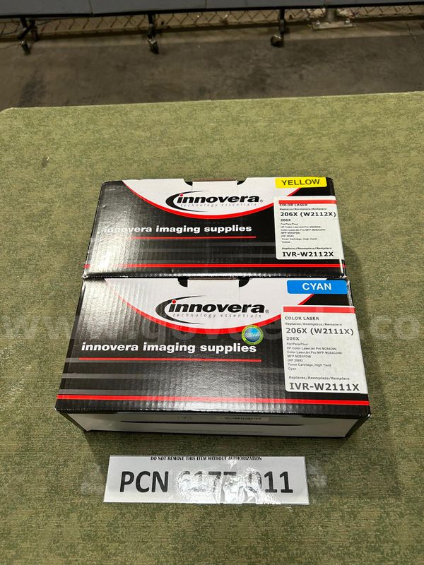 Toner Cartridge, Innovera, Yellow-Cyan, 206X (W2111X)