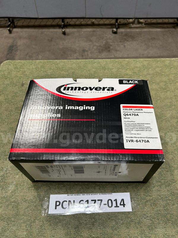Toner Cartridge, Innovera, Black, Q6470A, IVR-6470A