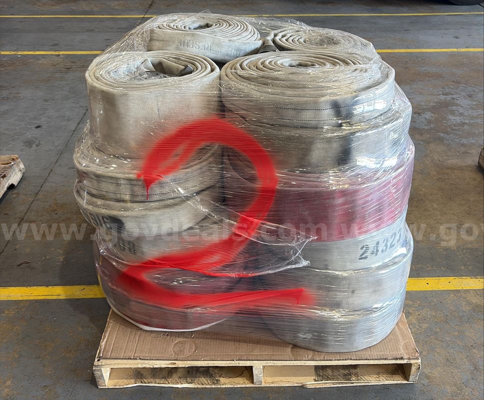Lot of 1 ½” to 6" Cotton Double Jacket Fire Hose