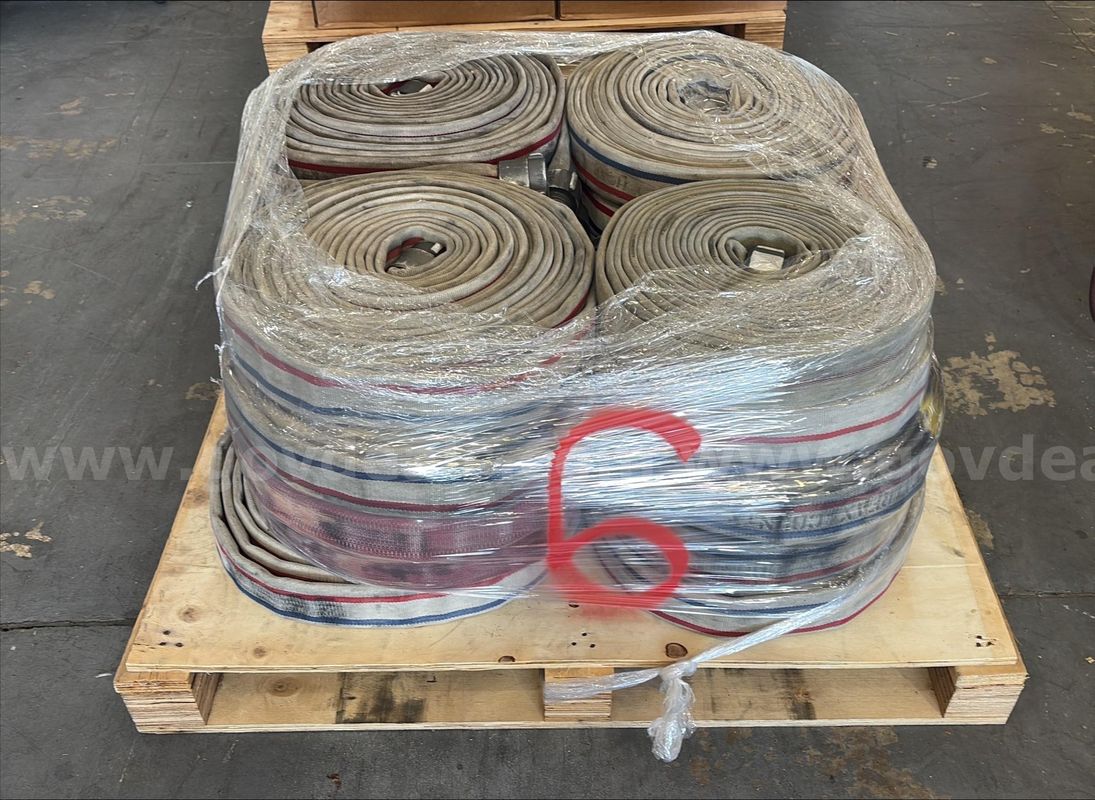 Lot of 1.88 “Cotton Double Jacket Fire Hose
