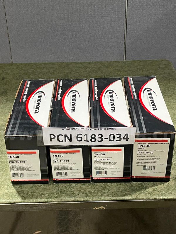 Toner Cartridge, Innovera, IVR-TN430; Qty: 4