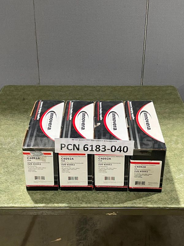Toner Cartridge, Innovera, IVR-83092/C4092A; Qty: 4