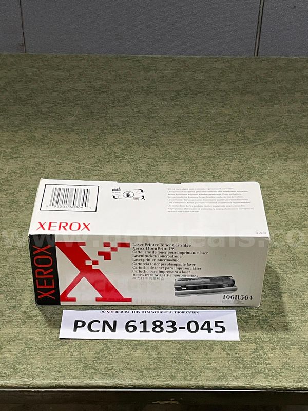 Toner Cartridge, Xerox, DocuPrint P8, 106R364