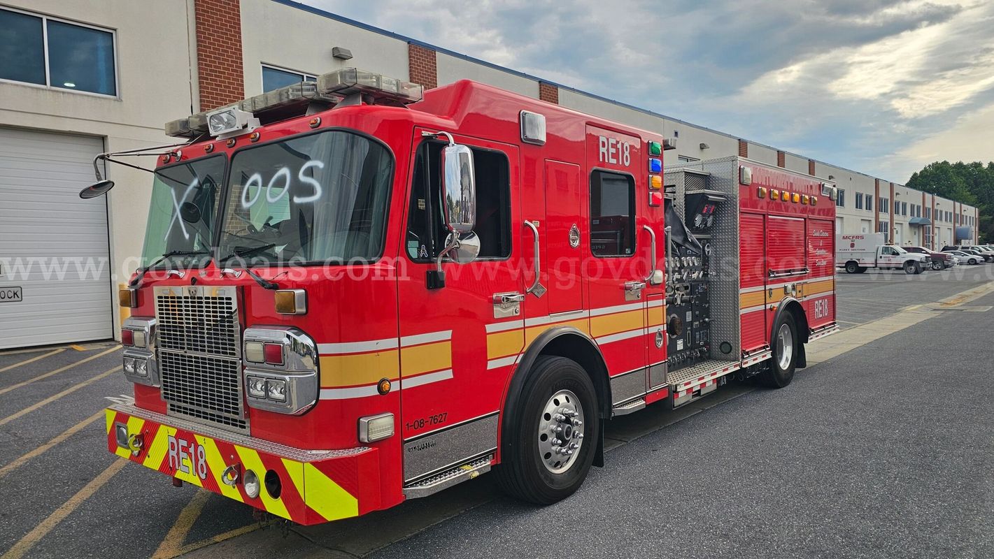 2008 Spartan CRIMSON CAFS 1500 GPM ENGINE 750 TANK