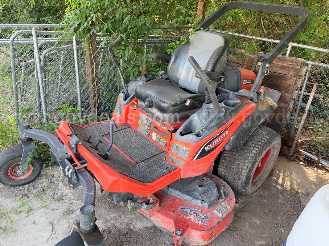 Baskin Zero Turn Kubota Mower
