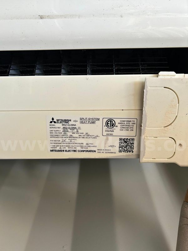 Indoor Wall Hung Air Handler
