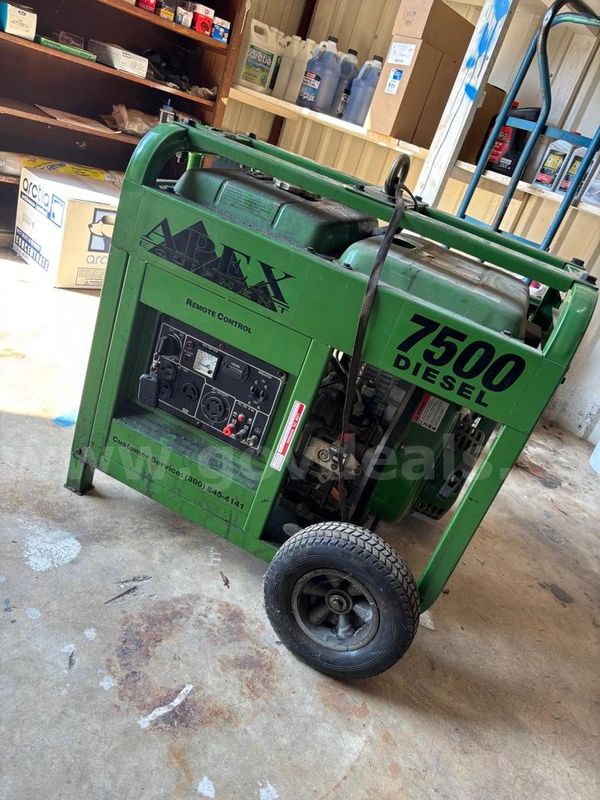 Apex 7500 Diesel Generator