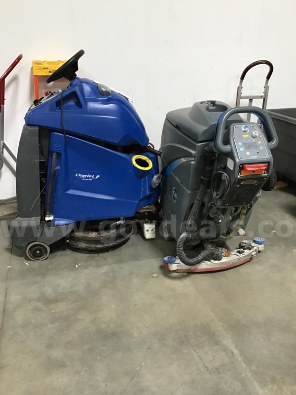 2 FREE Floor Scrubbers * INOPERABLE* See Description