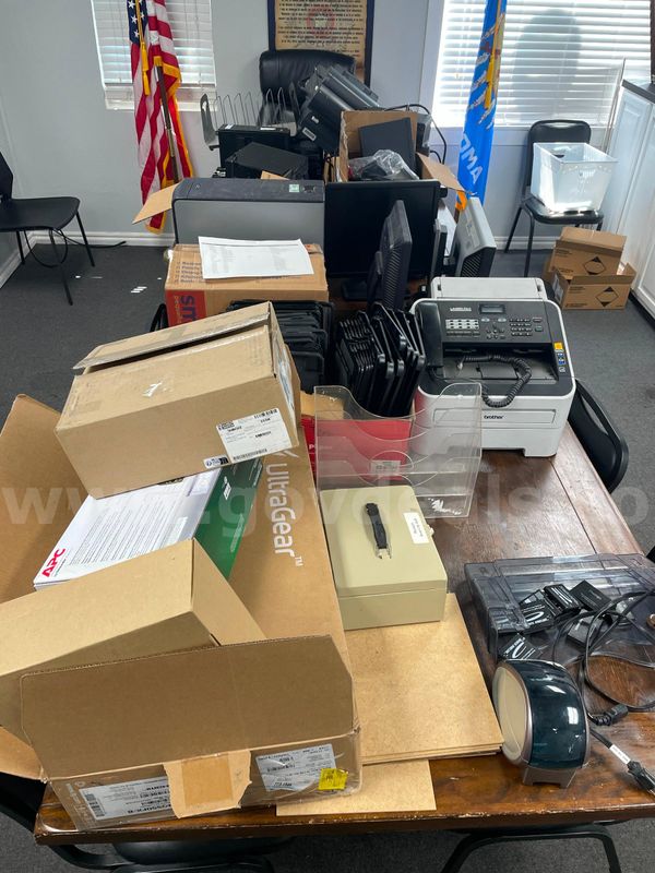 Misc Lot Of Electronic And Office Items
