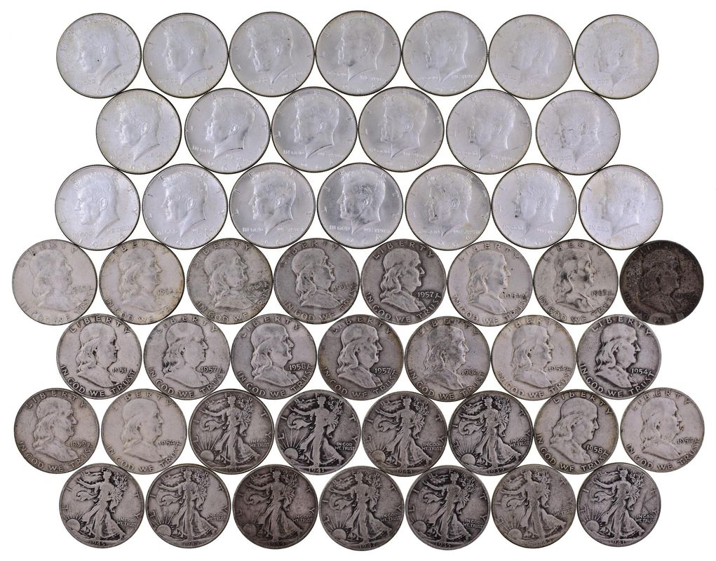 U.S. Coin Silver 90% Halves