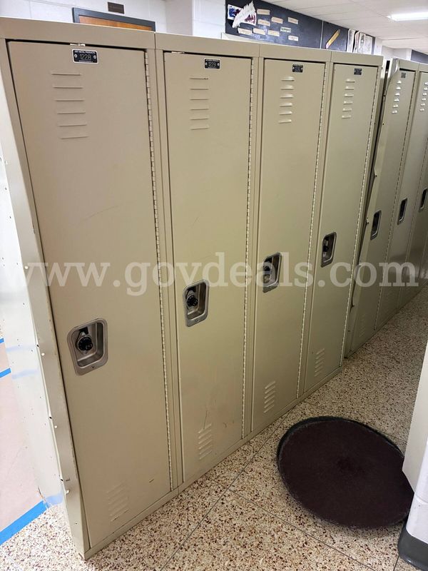 Lot of (24) Attached Lockers