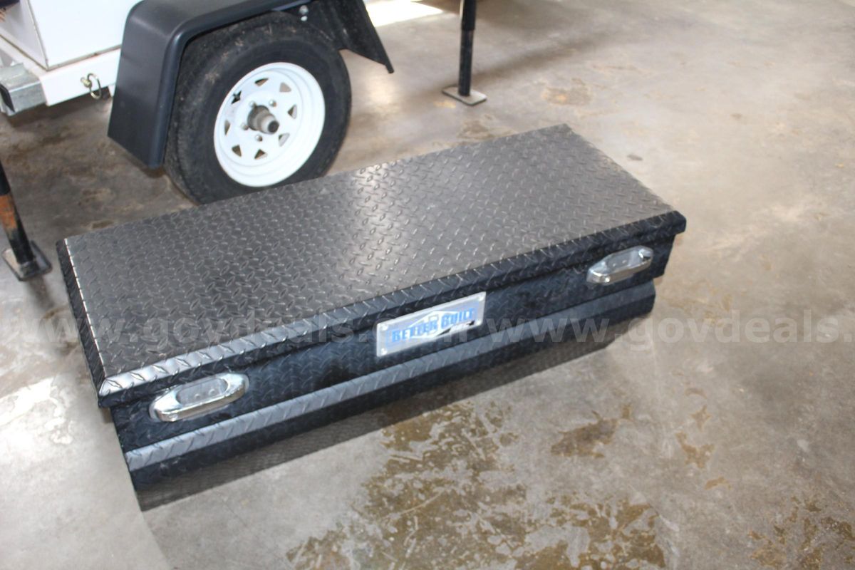 Better Built truck toolbox Diamond plate