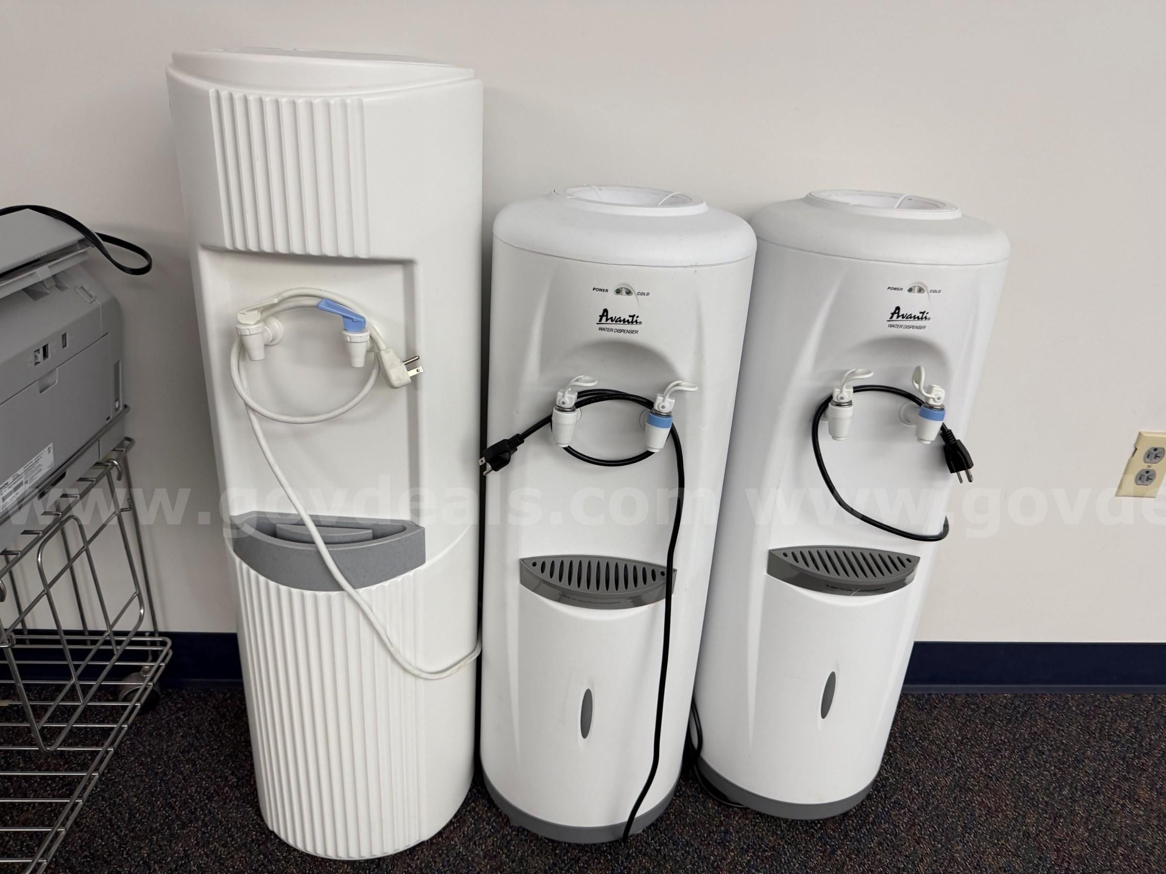 (3) 5 Gallon Bottle Water Coolers