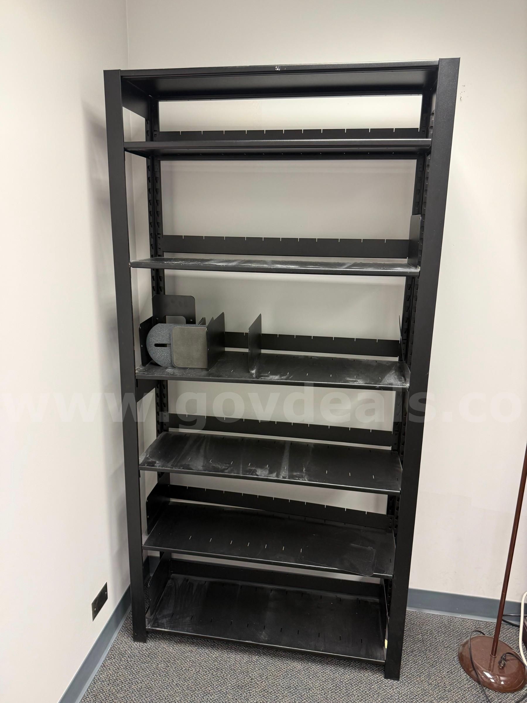 Black Metal Bookshelf
