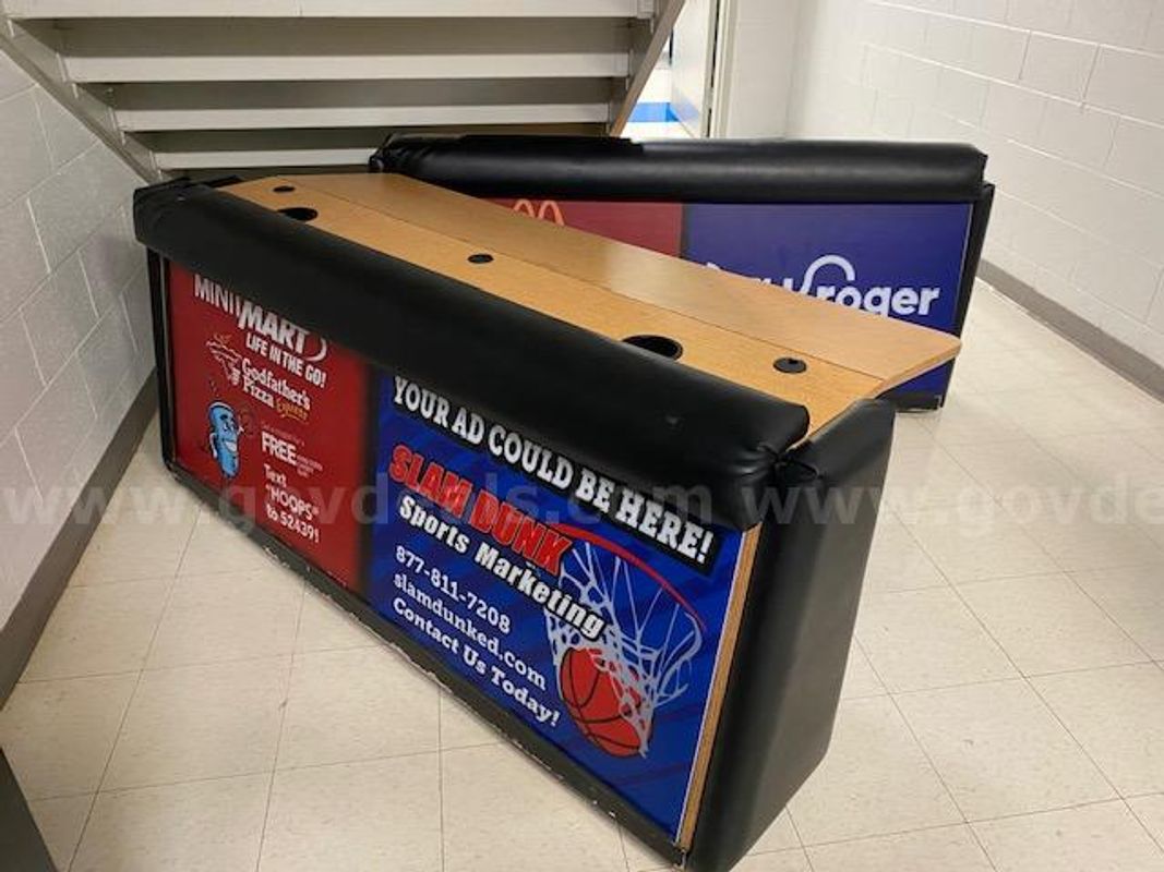 Set of 2 Scorer's Tables