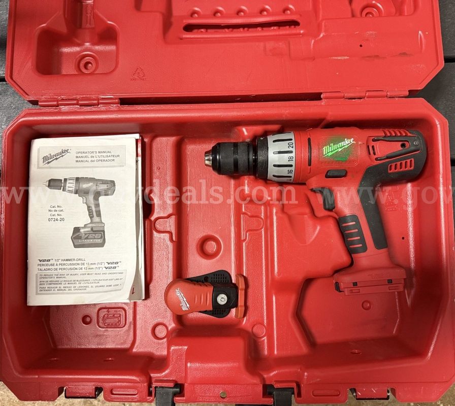Milwaukee Hammer drill - 1/2" (13mm)